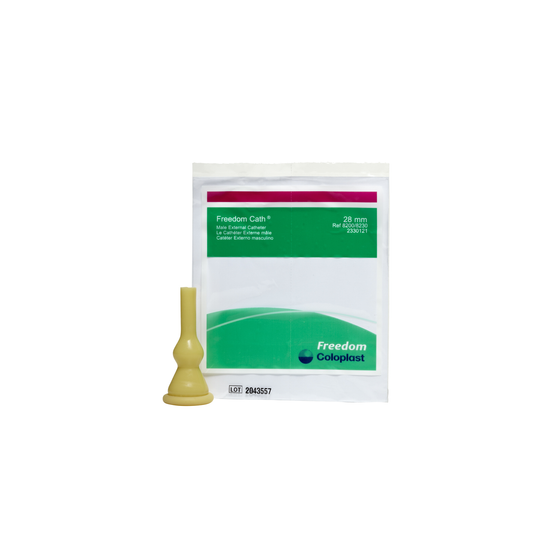 Coloplast Freedom Cath™ Male External Catheter – Medium (28mm) Health Care Pasteur Pharmacy