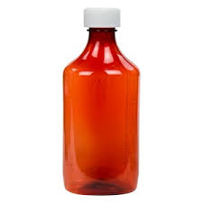 4 oz Amber PET Oval Pharmacy Bottles (105 Series) Health Care Pasteur Pharmacy