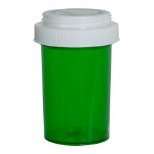 1-Clic™ Prescription Vials – 20 Dram Green (Model RV 145) Health Care Pasteur Pharmacy