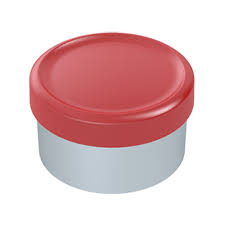ALUMINUM FLIP-OFF SEALS, 13MM, BLANK TOP, RED, 1000 COUNT. Medical Supplies Pasteur Pharmacy