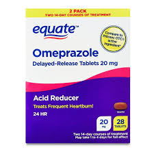 Omeprazole 20 mg Delayed-Release Tablets (28 Count) Heart Care Pasteur Pharmacy