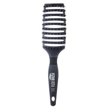 The Flex Brush XL Mixed Bristle Vent Brush with Boar & Nylon Pins, Black Combs & Brushes Pasteur Pharmacy
