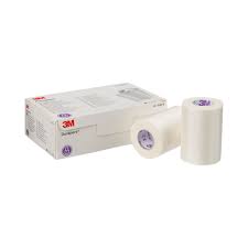 3M Durapore Silk-Like Cloth Surgical/Medical Tape, 3 Inch x 10 Yard, Box of 4 Rolls Medical Tape & Bandages Pasteur Pharmacy