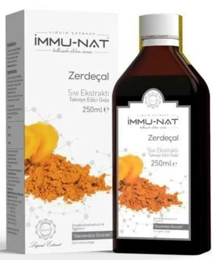 Suplemento líquido de extracto de cúrcuma Immunat Curcumin-p53 250 ml