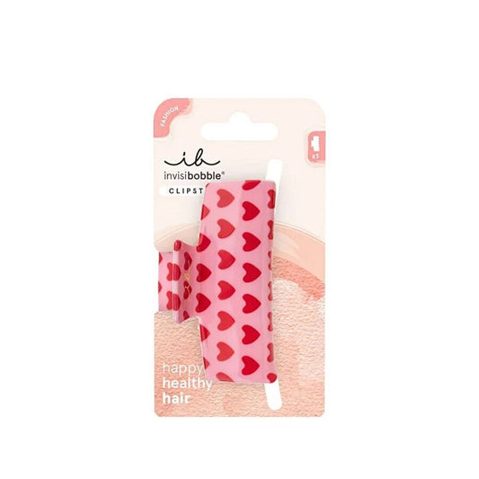 invisibobble Clipstar M Love Is In The Hair Pince à cheveux motif cœur 1 pc