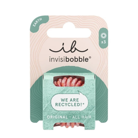 Lot de 3 élastiques à cheveux en spirale Invisibobble Original Save It Or Waste It