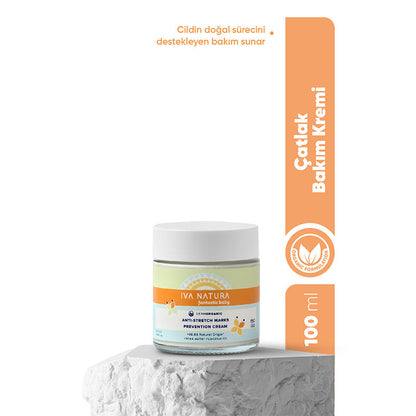 Crème de soin anti-vergetures Iva Natura pour l'élasticité de la peau 100 ml