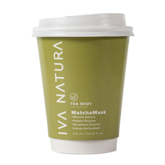 Iva Natura Matcha Face Mask Sebum Balancing Care 7x3 ml