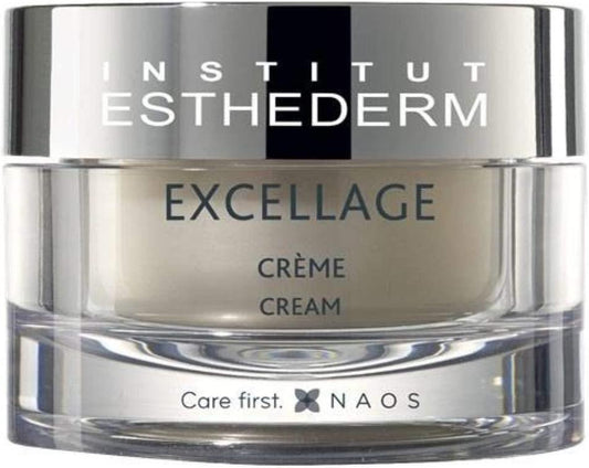 Crème Excellage Institut Esthederm - Soin visage anti-âge hydratant aux Oméga 3-6-9 et Acide Hyaluronique