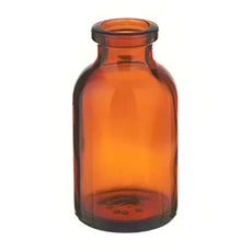30mL Sterile Amber Glass Vials, 20mm Finish (50 Pack) Science & Laboratory Pasteur Pharmacy