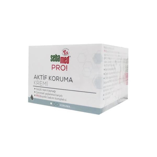 Sebamed Pro Active Protection Cream: Anti-Aging Facial Cream for Youthful Skin & Environmental Defense | pH 5.5 Moisturizing Face Cream