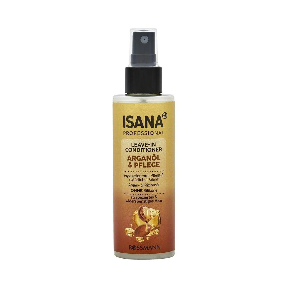 Isana Professional Argan Leave-In Hair Cream for Dry Hair 100ml