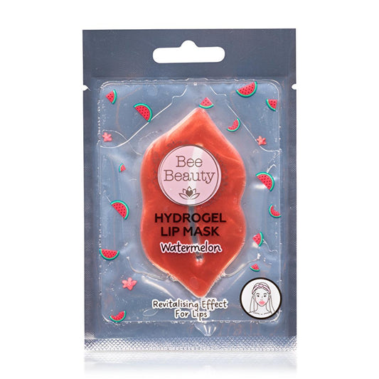 Masque pour les lèvres à l'hydrogel à la pastèque Bee Beauty - Soin hydratant et revitalisant pour les lèvres