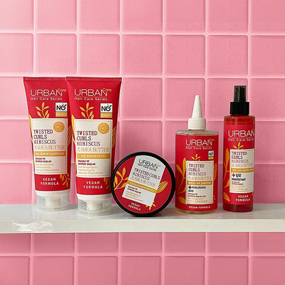 Crema para el cuidado del cabello rizado sin sulfatos Urban Care - Nutritiva, hidratante, vegana, 8.45 fl oz