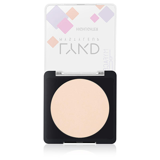 LYKD Highlighter Powder for Natural Glow Makeup - Enhances Facial Features, Easy Application