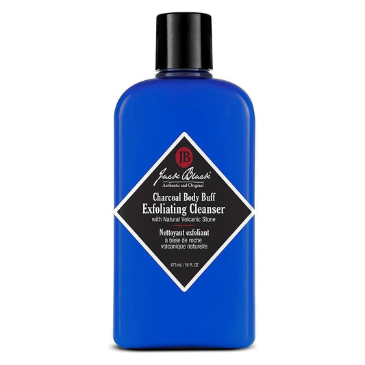 Jack Black Charcoal Body Buff Exfoliating Cleanser, 16-oz. Body Cleanser Pasteur Pharmacy