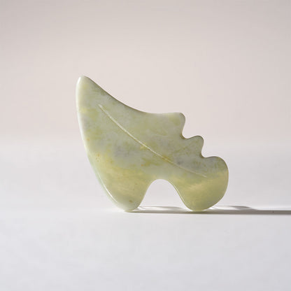 Gua Sha de jade natural