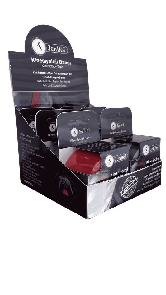 JenBol 6-Piece Kinesiology Tape Display Stand Set