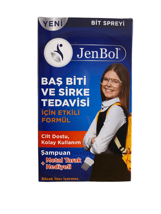 Jenbol Lice Shampoo and Spray Set for Scalp Care 100ml