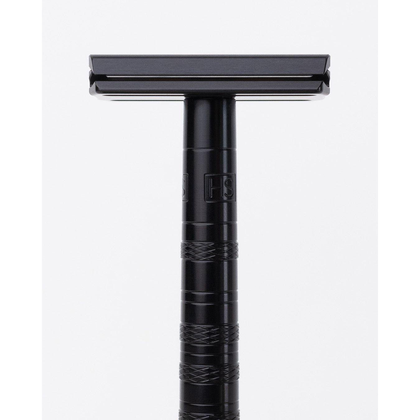 Henson Shaving [AL13-V2] Medium Safety Razor Safety Razor Pasteur Pharmacy Jet Black