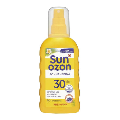 Spray solaire protecteur SPF 30 Sunozon pour peaux sensibles 200 ml