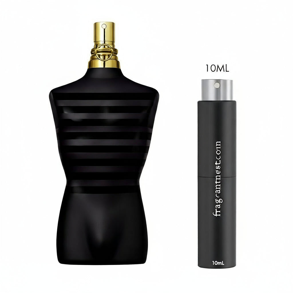Jean Paul Gaultier Le Male Le Parfum Eau De Parfum Intense Travel Spray | Sample Fragrant Nest 10mL Glass Spray (150 Sprays)