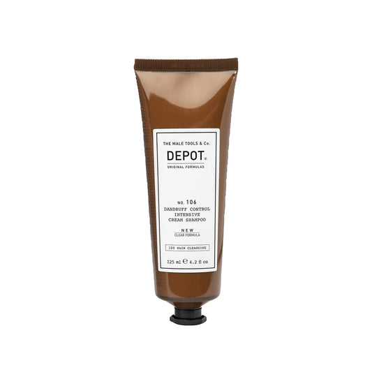 Depot No. 106 Dandruff Control Shampoo - Anti-Dandruff Cream Formula for Scalp Care - 4.23 fl oz