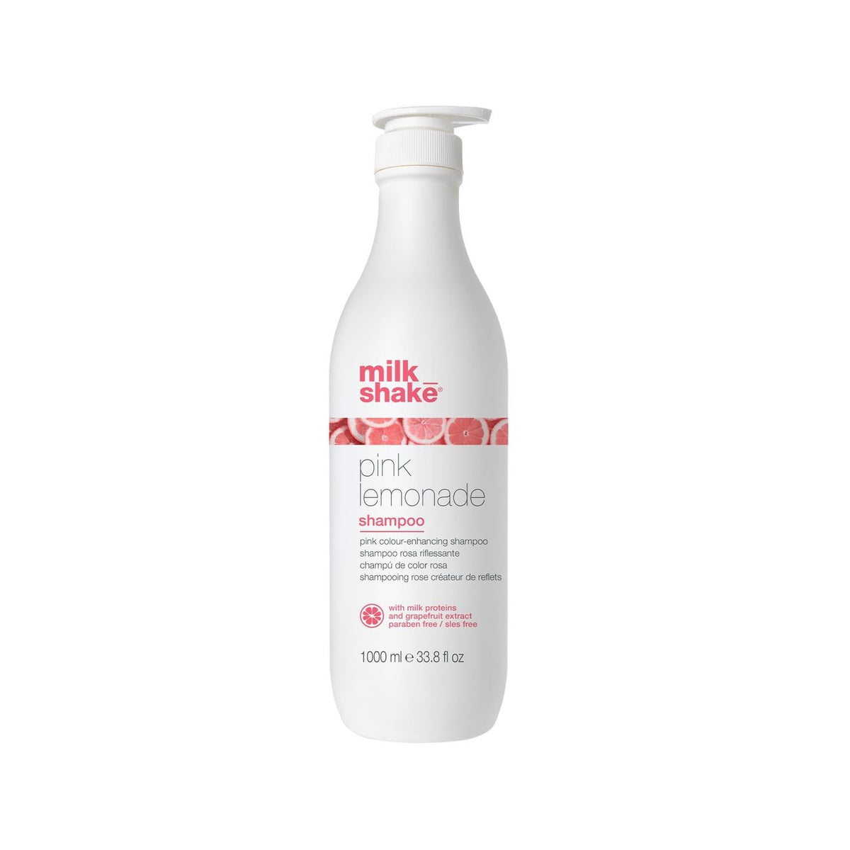 milk_shake Pink Lemonade Toning Shampoo - 1000ml Refreshing Hair Care