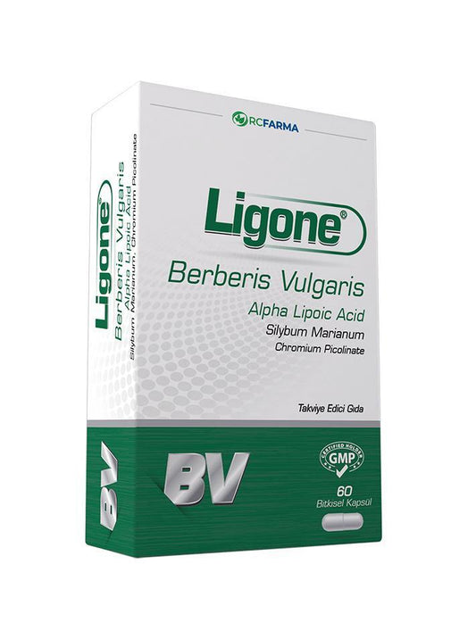 Ligone Berberis Vulgaris Dietary Supplement for Adults - 60 Capsules, Liver