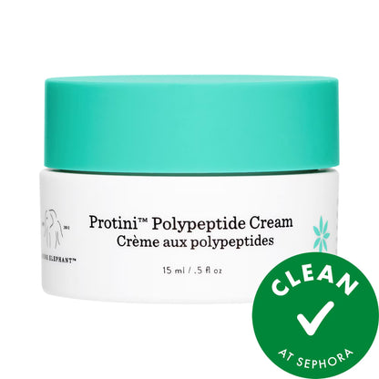 Drunk Elephant Protini Peptide Facial Moisturizer : Crème anti-âge pour une peau ferme et hydratée - Formule végane et sans cruauté envers les animaux