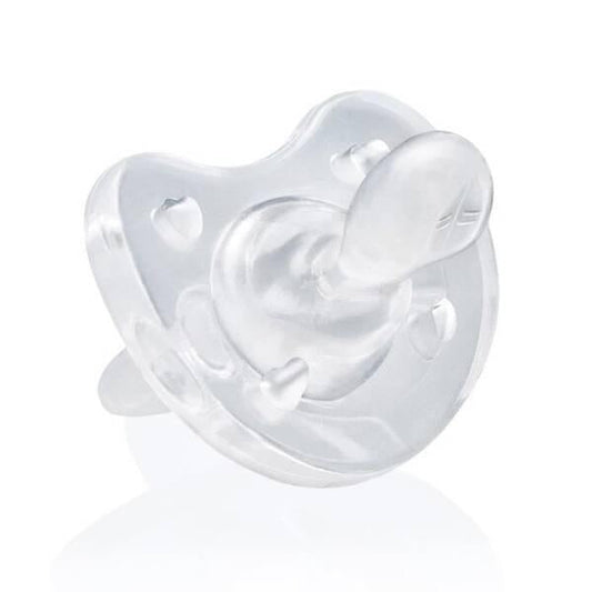 Tétine sucette en silicone Chicco Physio Soft pour bébé de 12 mois et plus - Solution apaisante confortable et sûre