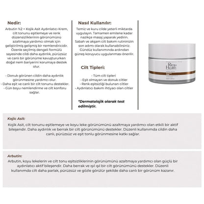 Crema iluminadora y de refuerzo de la barrera cutánea Rimu Health 50 ml