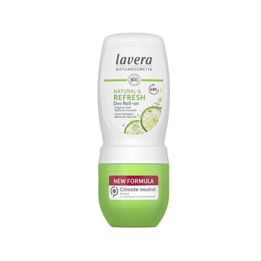 Lavera Natural & Refresh Roll-On Deodorant - 50 ml - Natural Ingredients, Organic Personal Care