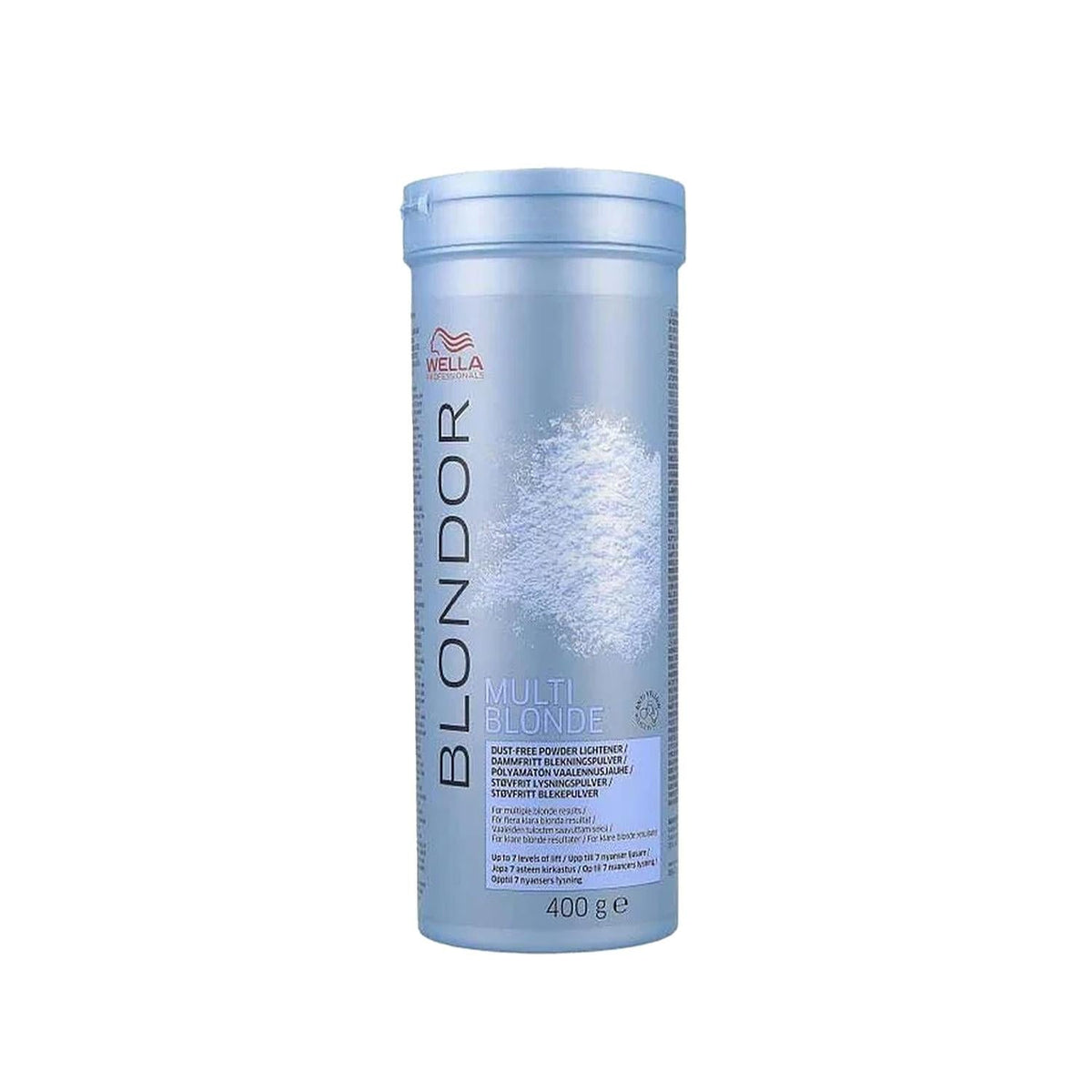 Wella Blondor Multi Blonde 7 Hair Bleaching Powder - 400g Professional Hair Lightening for Desired Blonde Shades