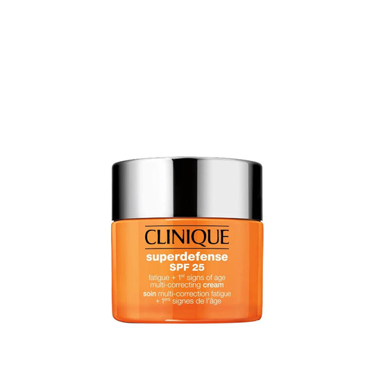Crème hydratante Clinique Superdefense FPS 25 pour peaux mixtes à grasses - Bienfaits anti-âge, hydratante et non grasse