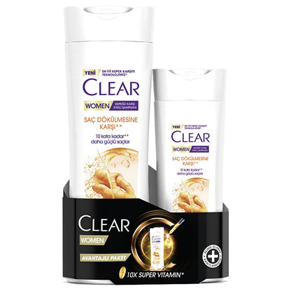 Shampooing antipelliculaire pour femmes Clear pour des cheveux plus forts - 519 ml