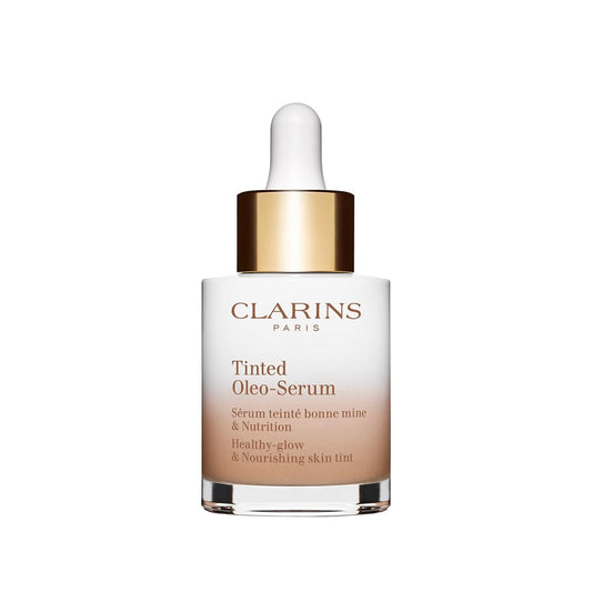Clarins Sérum Teinté Oléo 04 : Sérum visage teinté léger pour un maquillage éclatant et naturel et des bienfaits soin