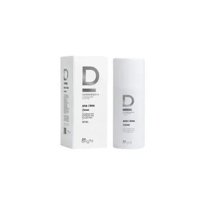Crème Dermoskin Be Bright AHA/BHA - Soin éclaircissant et anti-âge pour l'hyperpigmentation et les rides