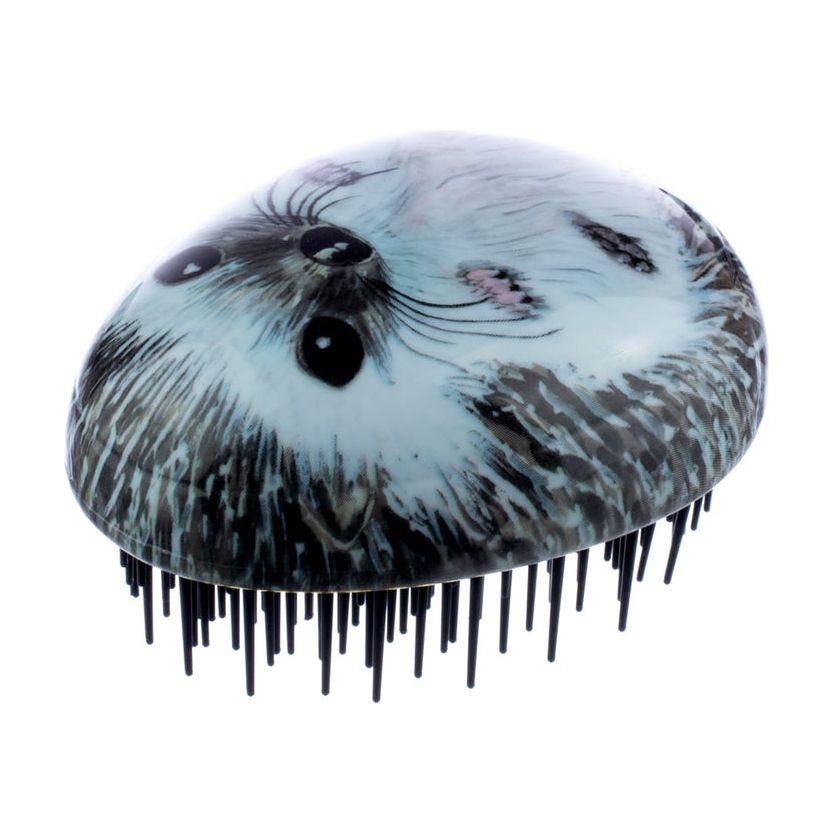 Kent PHOG Hedgehog Pebble Scalp Massager Shampoo Brush, Shower Brush, and Travel Size Detangling Brush - 5 Oz Scalp Massager Shampoo Brush Pasteur Pharmacy