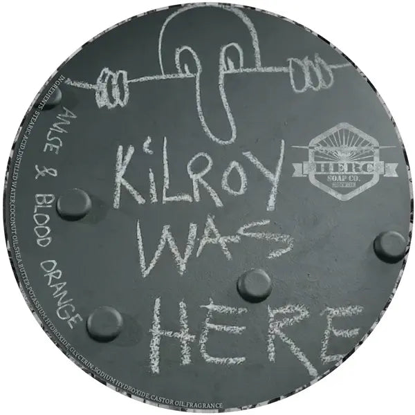 Herc Soap Co. Kilroy Was Here Shaving Collection Shaving Set Pasteur Pharmacy Shaving Soap 4 Oz