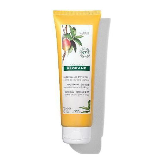 Klorane Nourishing - Dry Hair Leave-In Cream With Mango 4.2 oz Hair Cream Pasteur Pharmacy