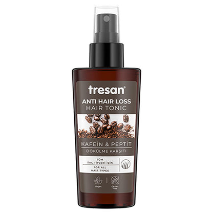 Tonic capillaire antichute à la caféine et aux peptides Tresan pour des cheveux nourris et plus épais - 125 ml