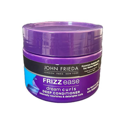 Mascarilla de tratamiento profundo John Frieda Frizz Ease - 250 ml, tratamiento hidratante para cabello encrespado y rizado
