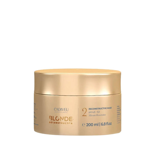 Cadiveu Blonde Reconstructor Hair Mask - Nourishing Treatment for Blonde Hair, 200ml