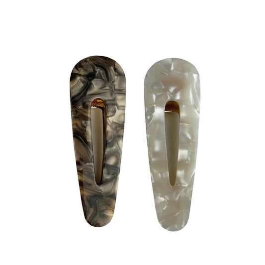 Pinces à cheveux Invisibobble Clipstar Cliphue - Lot de 2 accessoires de coiffure élégants pour femmes