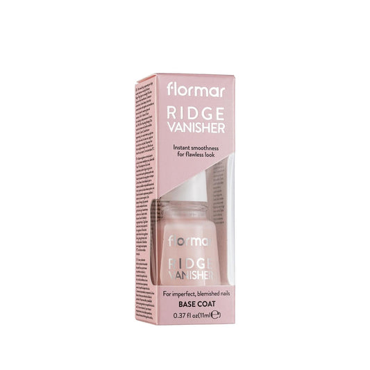 Base vernis à ongles hydratante Flormar Ridge Vanisher pour ongles secs - 11 ml