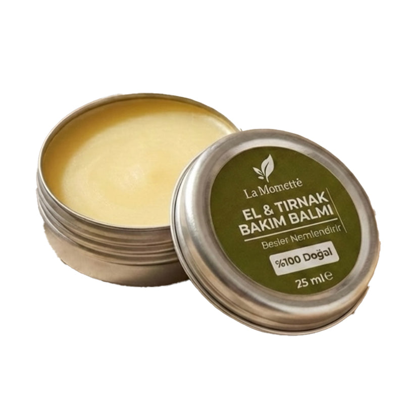 Baume soin mains et ongles La Momette Hydratation naturelle 25 ml