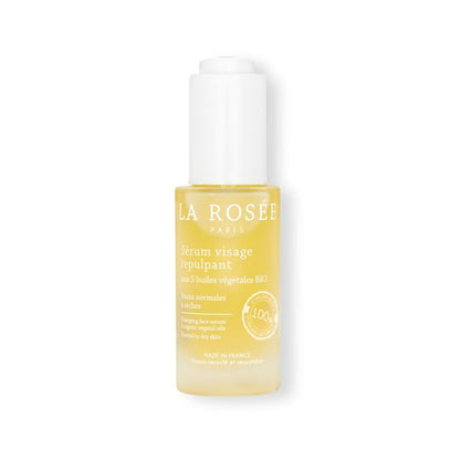 Sérum Visage Repulpant aux 5 Huiles Bio La Rosée Paris 30 ml