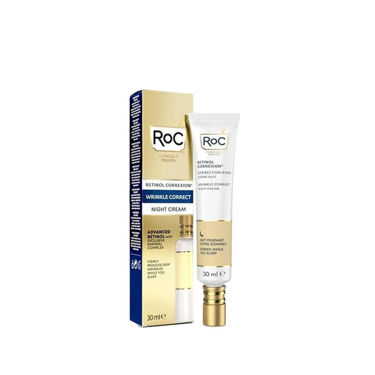 Crème de nuit anti-âge RoC Retinol Correxion – Réduit les rides et améliore le grain de peau, 30 ml