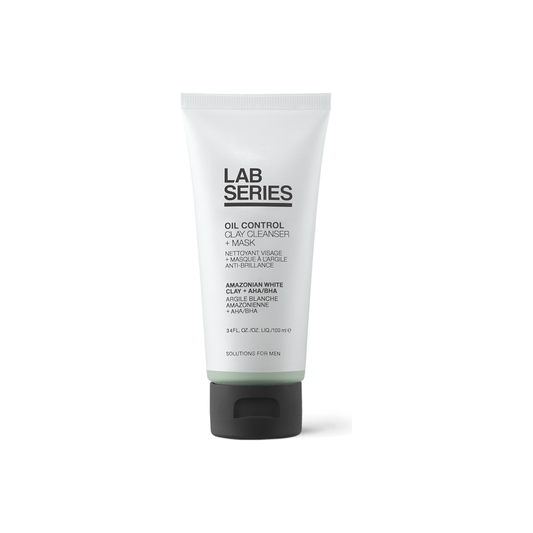 Lab Series Oil Control Clay Cleanser + Mask, 3.4-oz. Facial Cleanser/Mask Pasteur Pharmacy